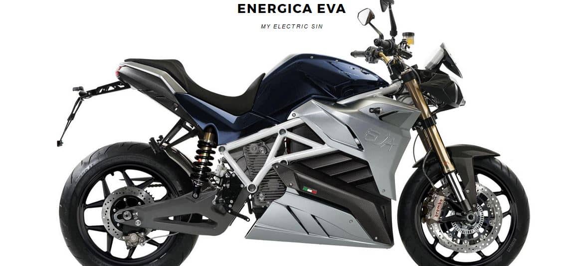 green electric motorcycle